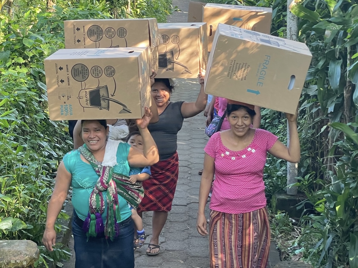 Water filtration distribution